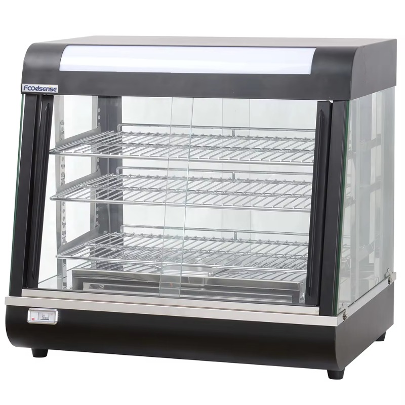 Food Warmer Display - 상업용 단열 스테인리스 스틸 디스플레이 캐비닛