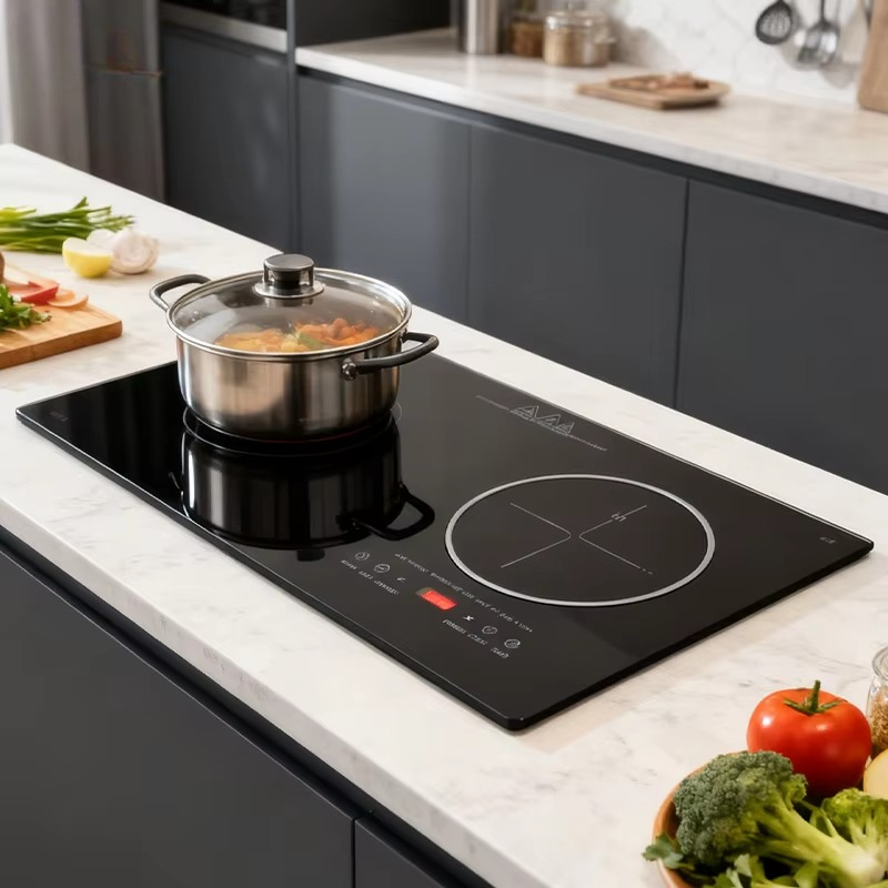Commercial Kitchen Stove - 새로운 상업용 2구 터치 컨트롤 전기