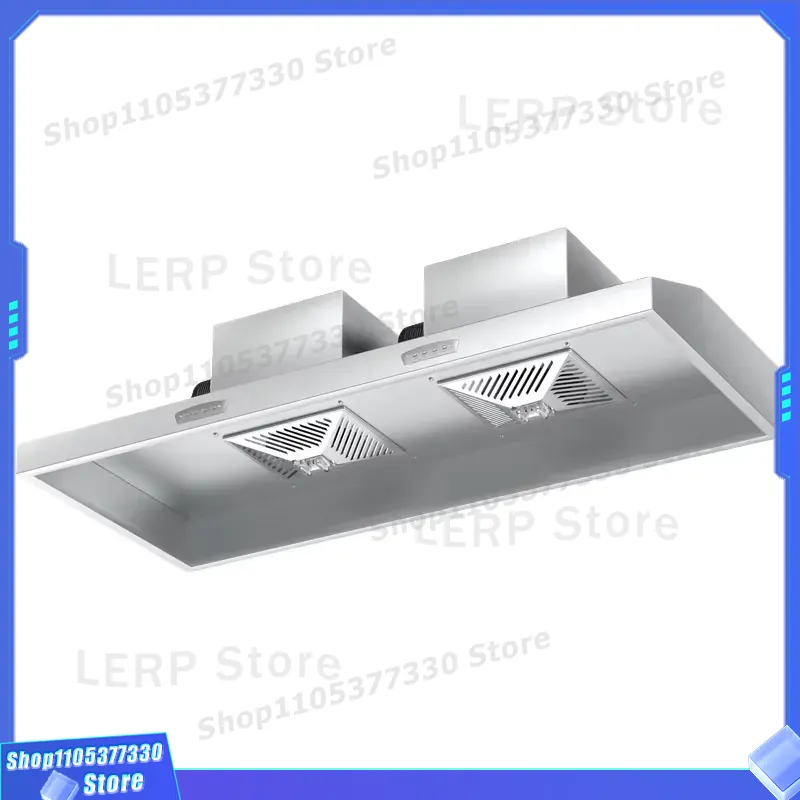 Commercial Kitchen Vent Hood Cleaning - 1800CFM 스테인리스 스틸 304 덕트리스 레인지