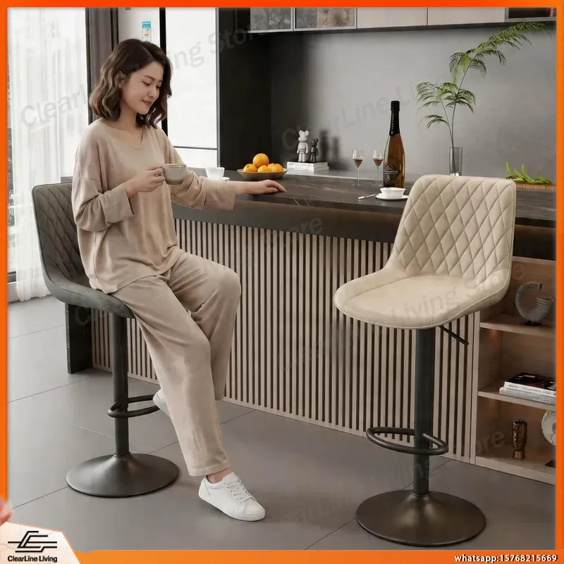 Commercial Kitchen Light - 높이 조절 가능한 등받이가 있는 회전