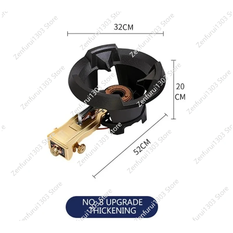 Commercial Kitchen Stove - 상업용 강력 가스레인지 싱글 가스레인지 웍