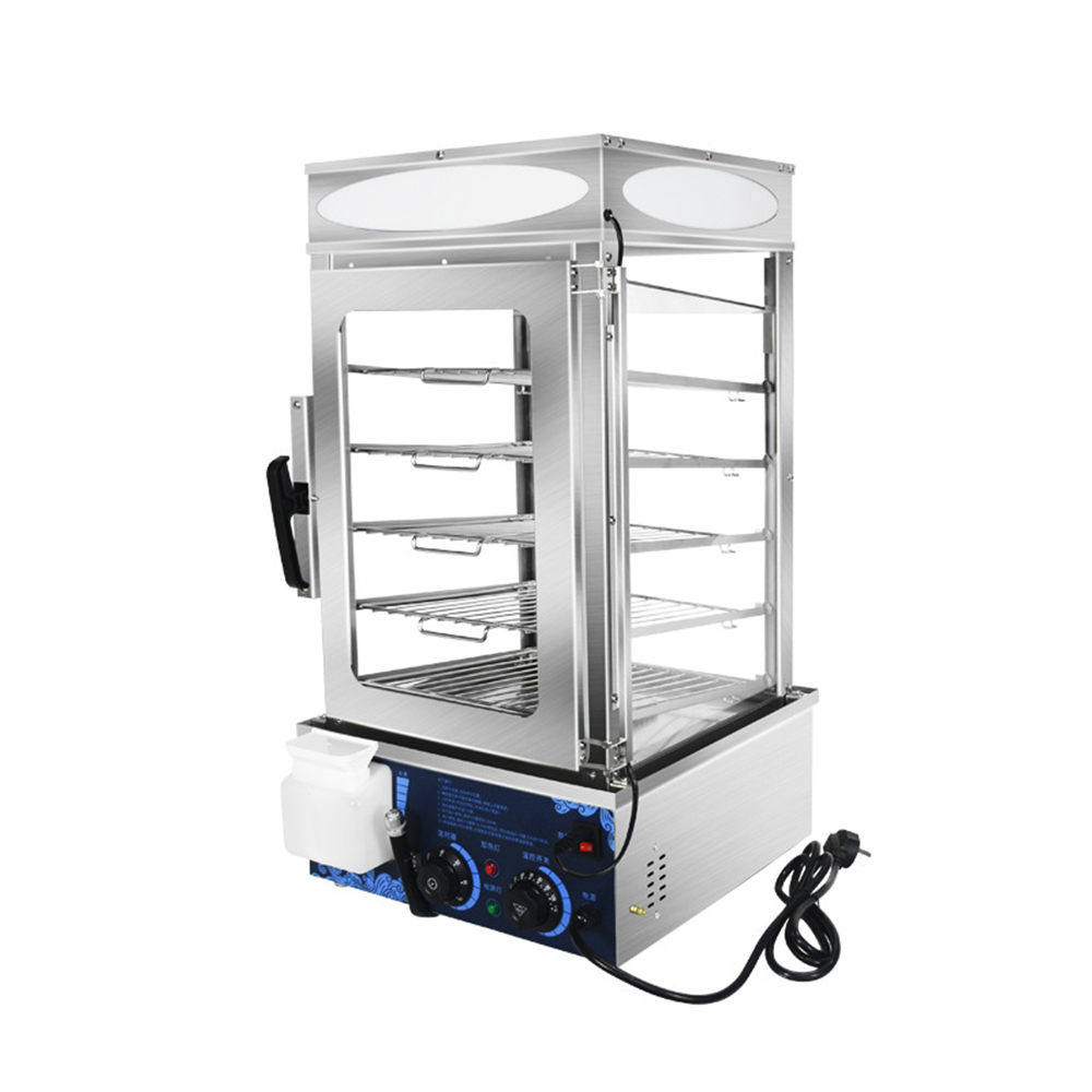 Food Warmer Display - 전기 상업용 스테인리스 스틸 음식 보온