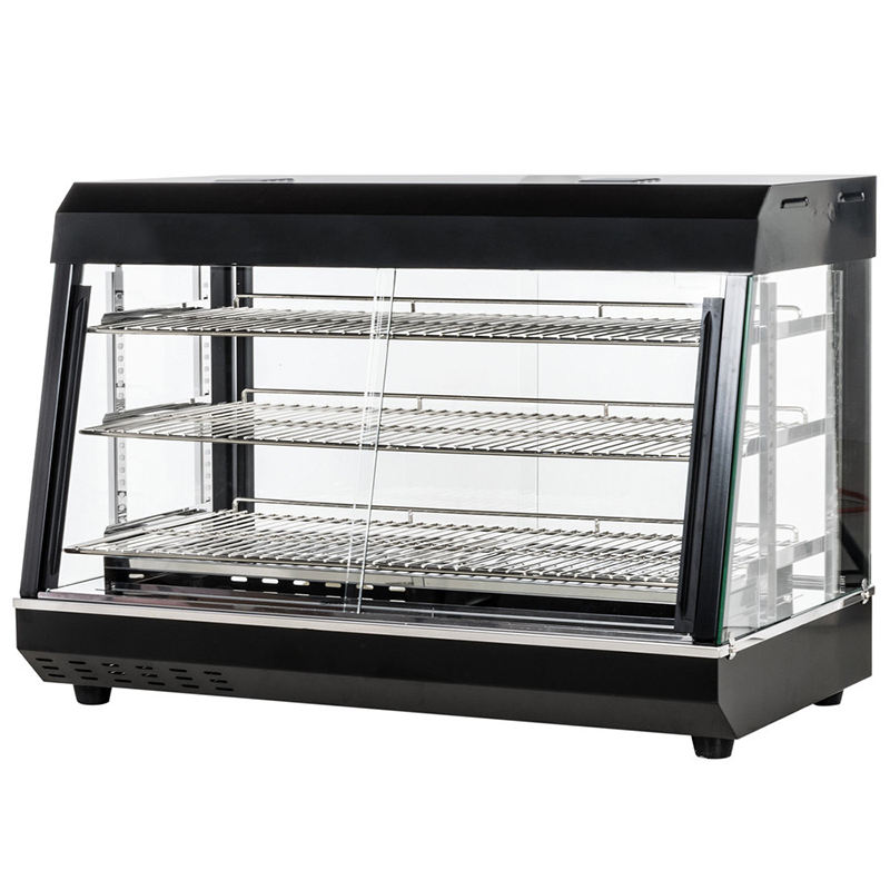 Food Warmer Display - 전기 스테인리스 스틸 레스토랑 빵 진열