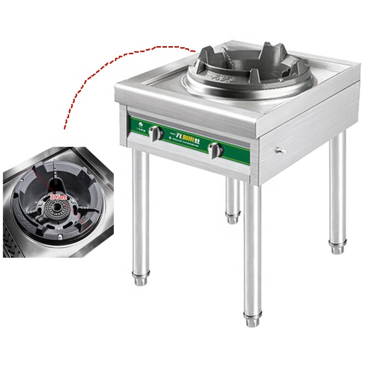 Commercial Kitchen Stove - 고압 상업용 레스토랑 스테인리스 스틸 LPG