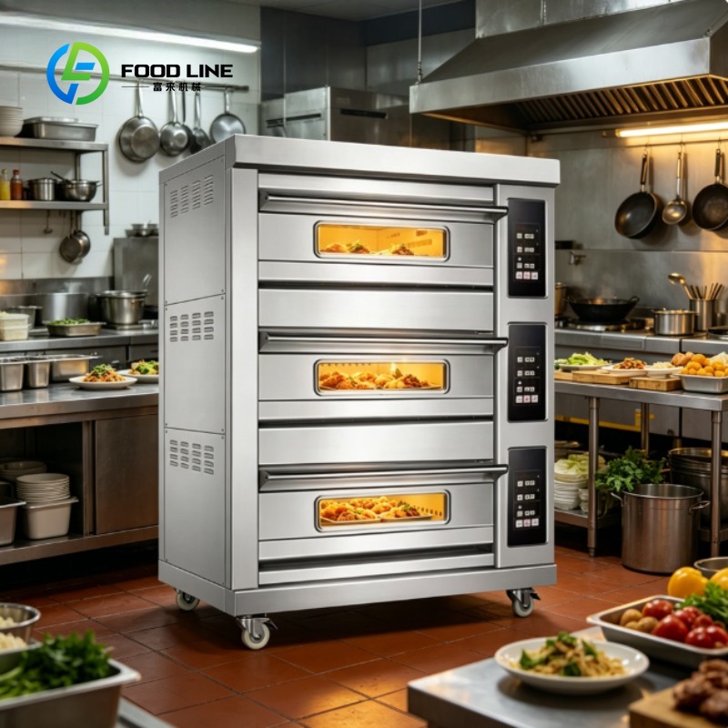 Commercial Kitchen Oven - 상업용 오븐 스테인리스 스틸 제빵 오븐