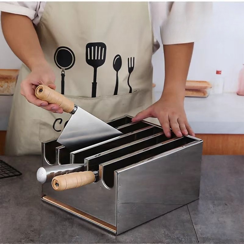 Commercial Kitchen Knife Storage - 상업용 주방 칼 보관함(뚜껑 포함) 스테인리스
