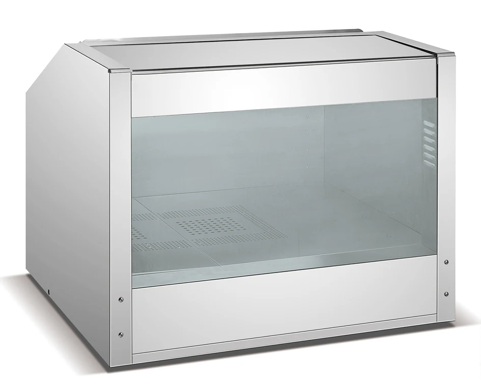 Food Warmer Display - 상업용 팝콘 보온 캐비닛 스테인리스 스낵