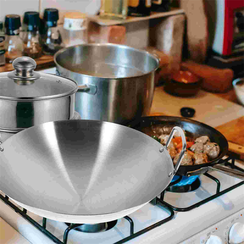 가스레인지용 논스틱 스틸 냄비 프라이팬 스테인리스 웍  - Commercial Kitchen Stove 리뷰 및 가격