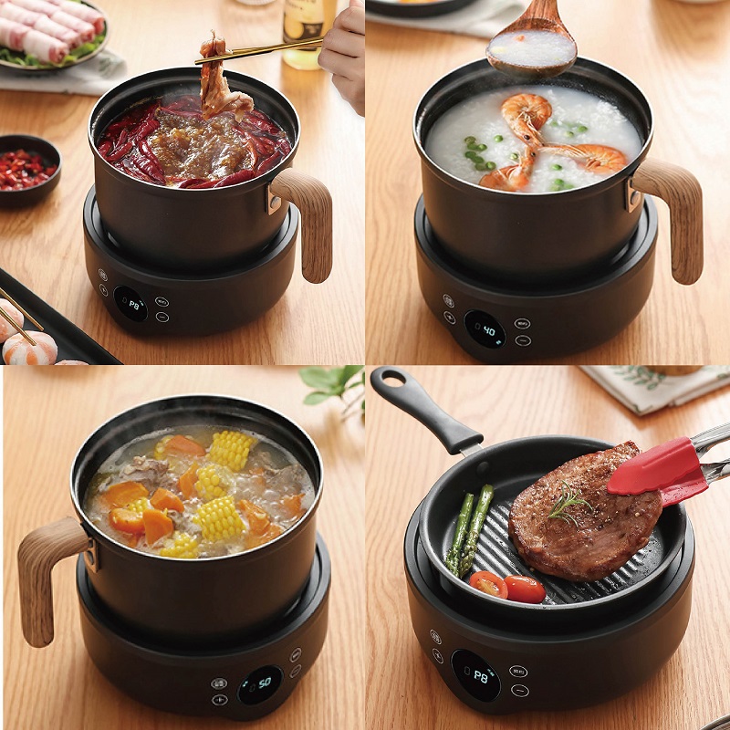 110V/220V 다기능 전기 조리기구 논스틱 프라이팬 - Soup Kettle Warmer 리뷰 및 가격