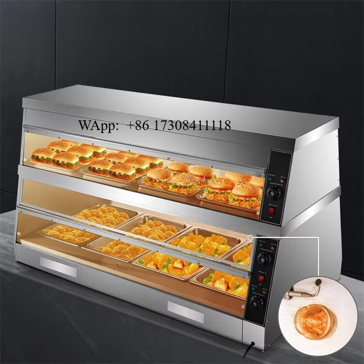 상업용 2단 전기 스테인리스 스틸 에너지 절약 9L 프 - Food Warmer Display 리뷰 및 가격