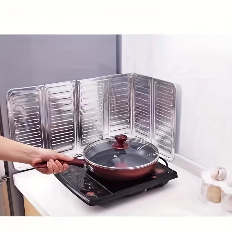 1pc 주방 오일 스플래시 가드, 금속 스토브 쉴드,  - Commercial Kitchen Stove 리뷰 및 가격