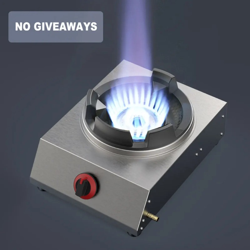 주방 가스레인지 싱글 가스 스토브 가정용 스테인리스 상 - Commercial Kitchen Stove 리뷰 및 가격