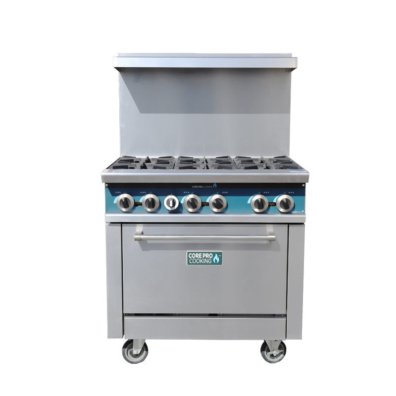 상업용 주방 장비 독립형 스테인리스 스틸 6구 버너 조 - Commercial Kitchen Stove 리뷰 및 가격