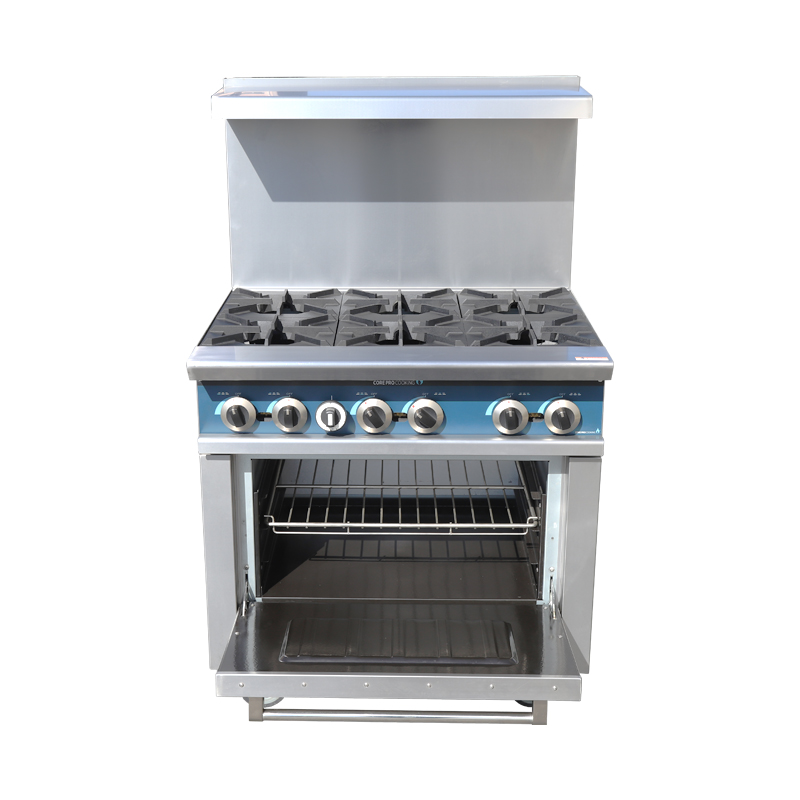 상업용 주방 장비 독립형 스테인리스 스틸 6구 버너 조 - Commercial Kitchen Stove 리뷰 및 가격