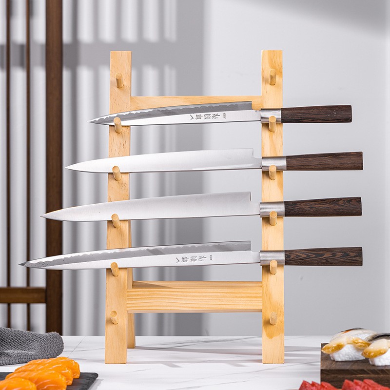 상업용 수제 광택 사시미 칼꽂이, 계단식 배치 주방 보 - Commercial Kitchen Knife Storage 리뷰 및 가격