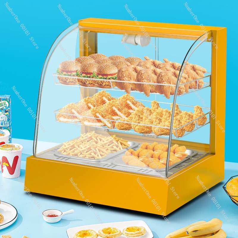 조리된 음식, 햄버거, 에그 타르트, 프라이드 치킨,  - Food Warmer Display 리뷰 및 가격