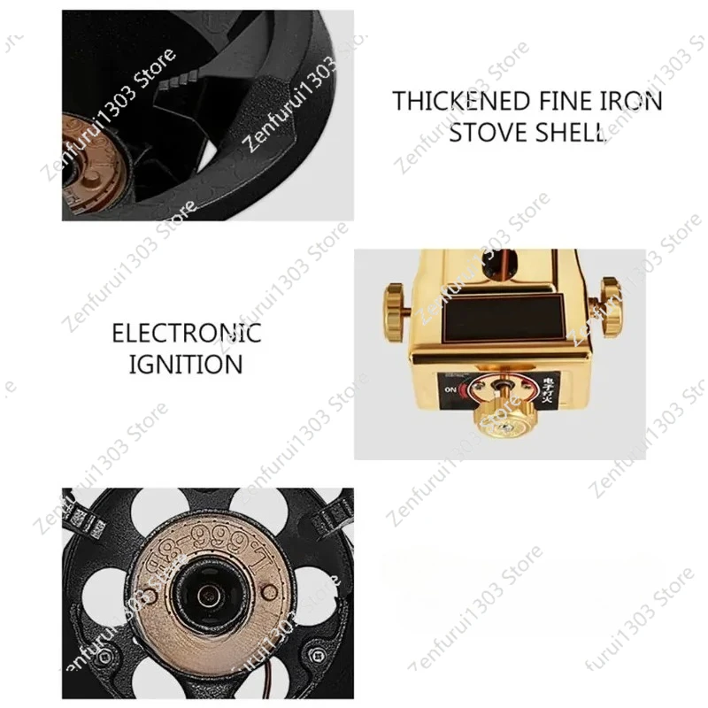 상업용 강력 가스레인지 싱글 가스레인지 웍 버너 에너지 - Commercial Kitchen Stove 리뷰 및 가격