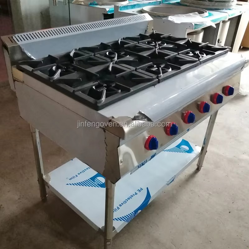 상업용 주방기기 전문가용 6구 가스레인지 산업용 이동식 - Commercial Kitchen Stove 리뷰 및 가격