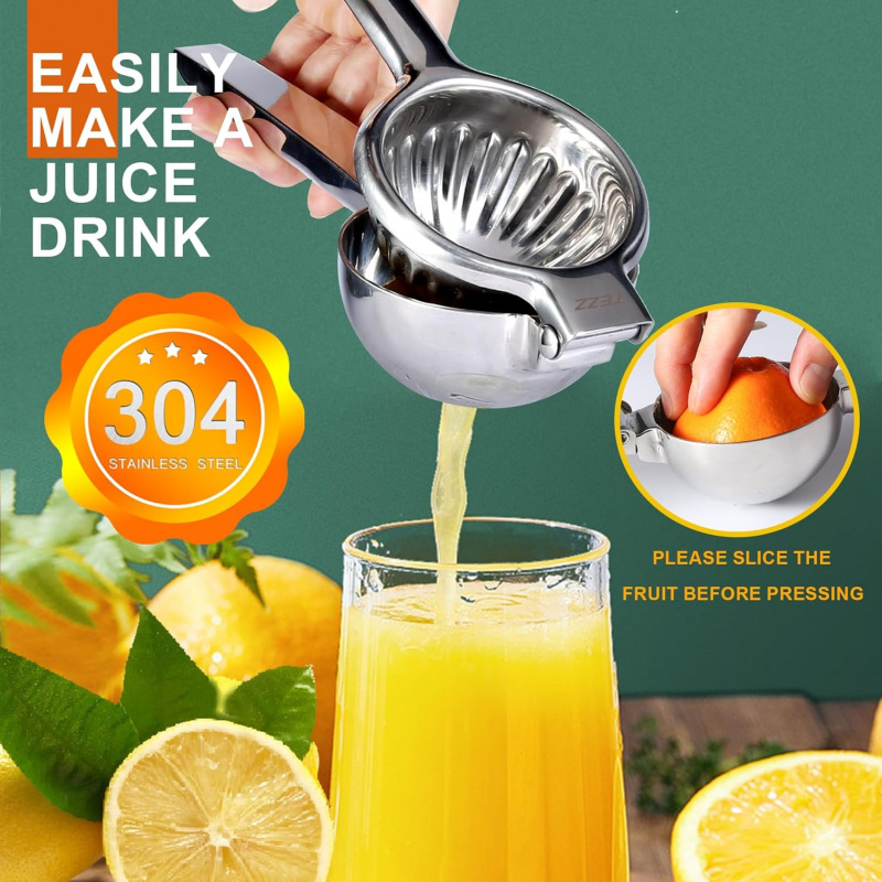 TAZZ 업그레이드된 상업용 레몬 과즙기 강력한 압착기 - Commercial Kitchen Juicer 리뷰 및 가격