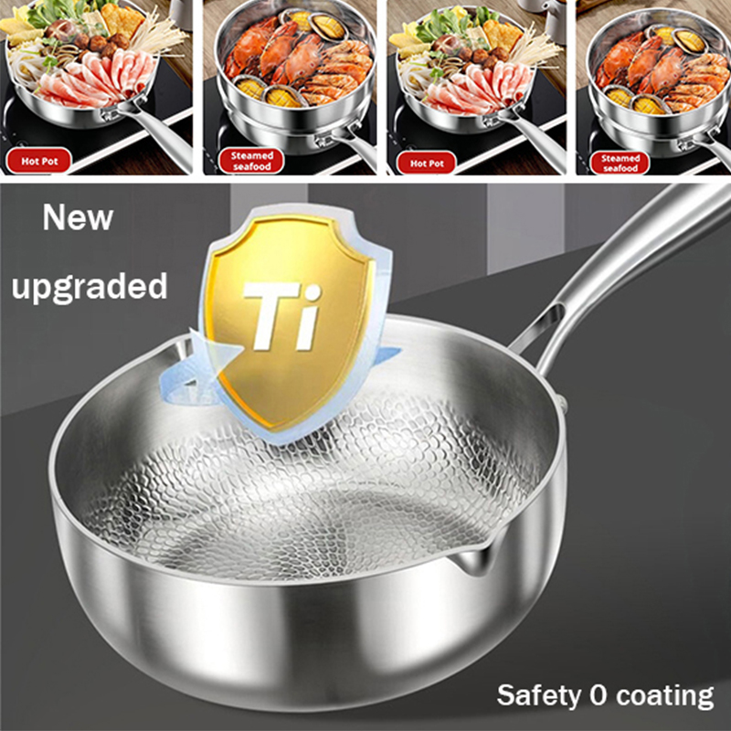 2025 신형 순수 티타늄 시종 소형 우유 냄비 논스틱 - Soup Kettle Warmer 리뷰 및 가격