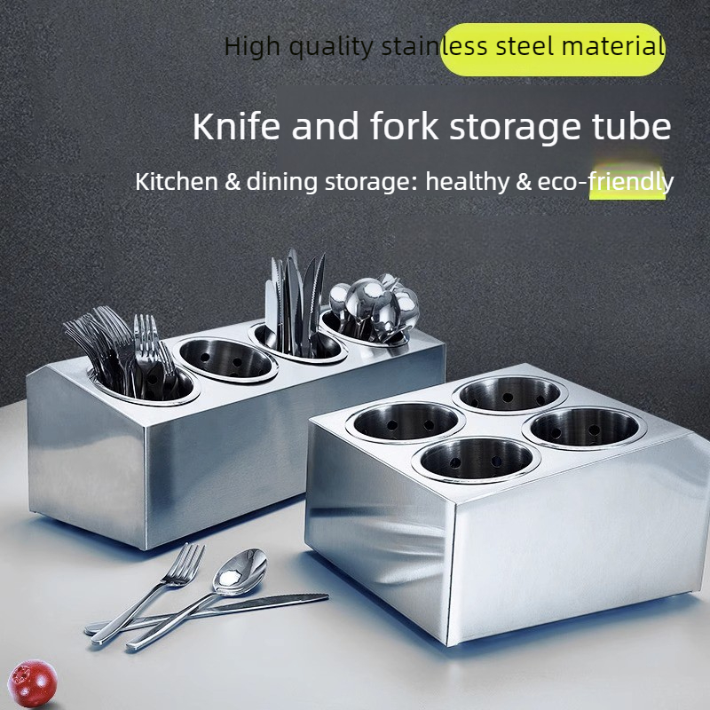 스테인리스 스틸 수저 바구니 배수 보관함 (젓가락, 포 - Commercial Kitchen Knife Storage 리뷰 및 가격