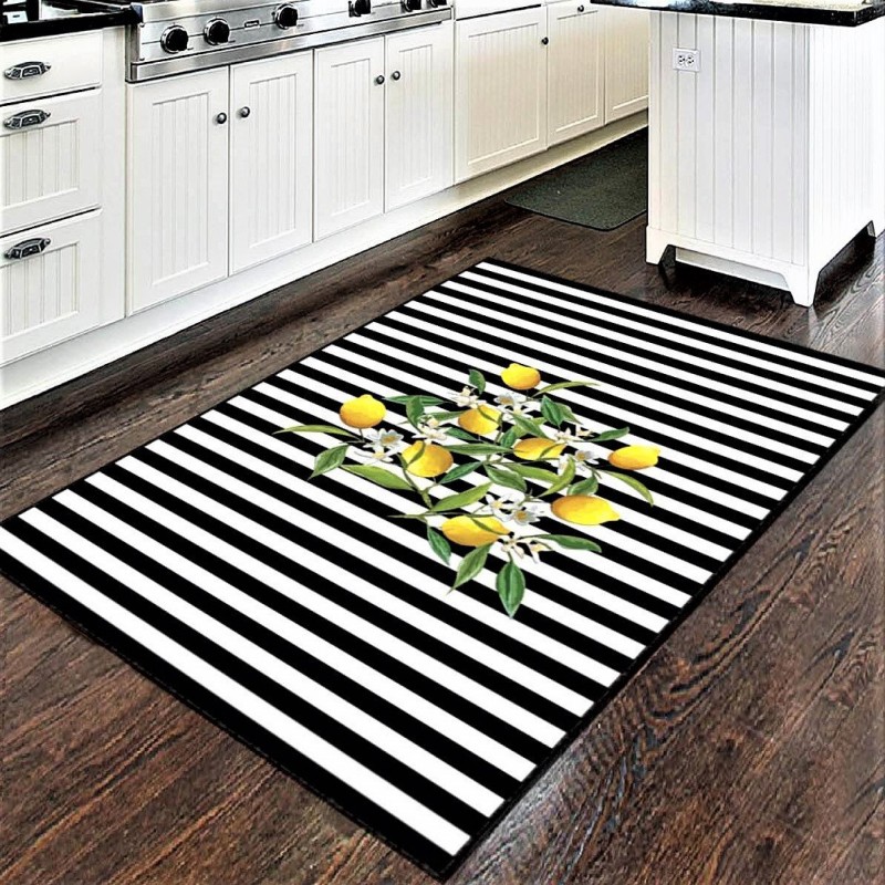 지중해 모자이크 타일 주방 러그 레몬 티팟 꽃무늬 아트 - Commercial Kitchen Tile Flooring 리뷰 및 가격