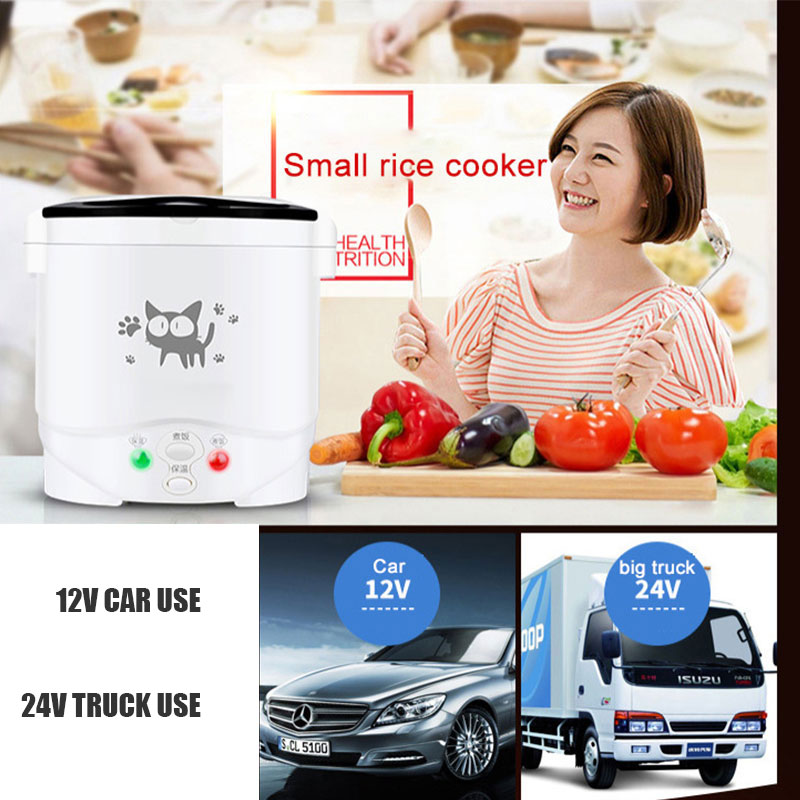 12V 24V 미니 밥솥 자동차 트럭 수프 죽 요리 기 - Soup Kettle Warmer 리뷰 및 가격