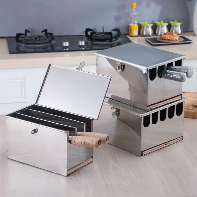 상업용 주방 칼 보관함(뚜껑 포함) 스테인리스 칼꽂이  - Commercial Kitchen Knife Storage 리뷰 및 가격