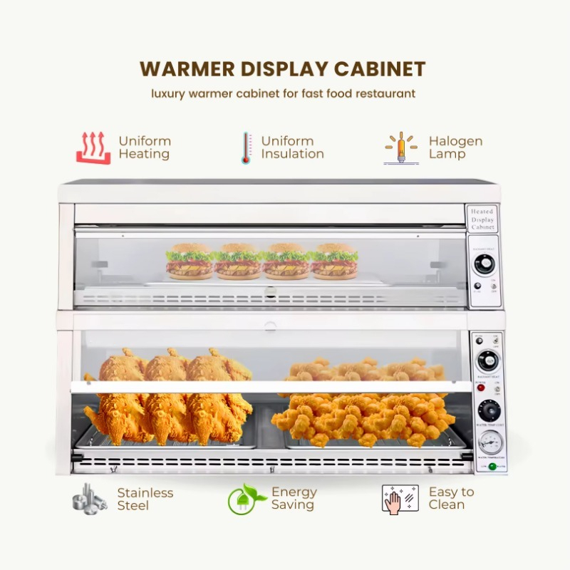 텐샤인 KFC 스타일 디스플레이 워머 자동 물 보충 2 - Food Warmer Display 리뷰 및 가격