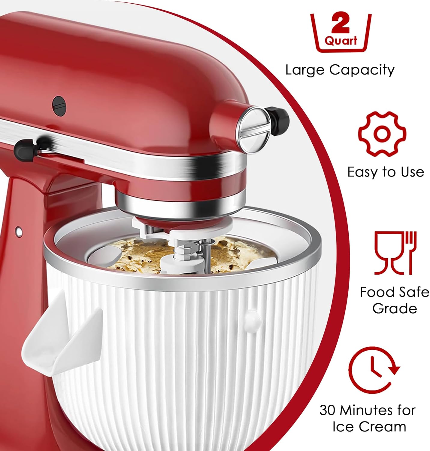 KitchenAid 스탠드 믹서용 아이스크림 메이커 부 - Commercial Kitchen Juicer 리뷰 및 가격