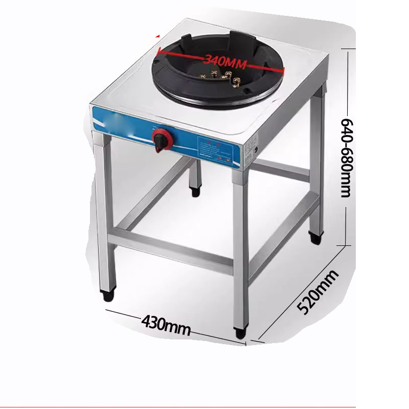 상업용 강력 화력 스토브 레스토랑 전용 액화 가스 프라 - Commercial Kitchen Stove 리뷰 및 가격