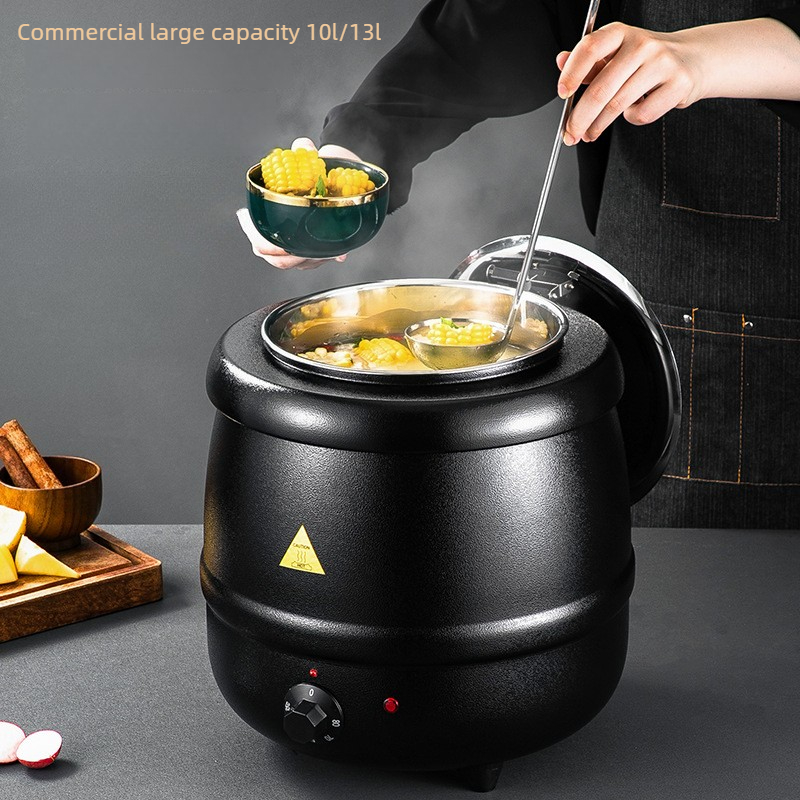 전기 수프 워머 10L 상업용 항온 주철 스테인리스 스 - Soup Kettle Warmer 리뷰 및 가격